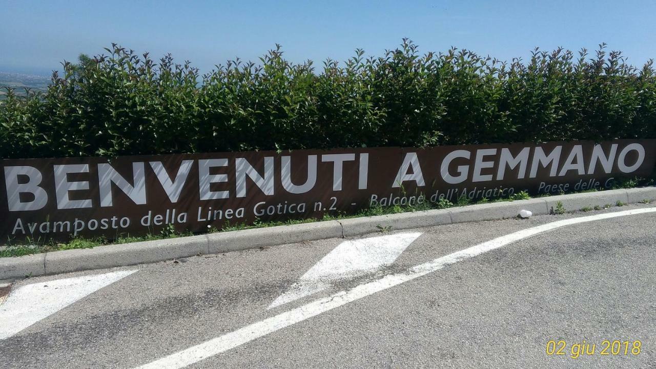 Hotel Antica Gemma Gemmano Exteriér fotografie